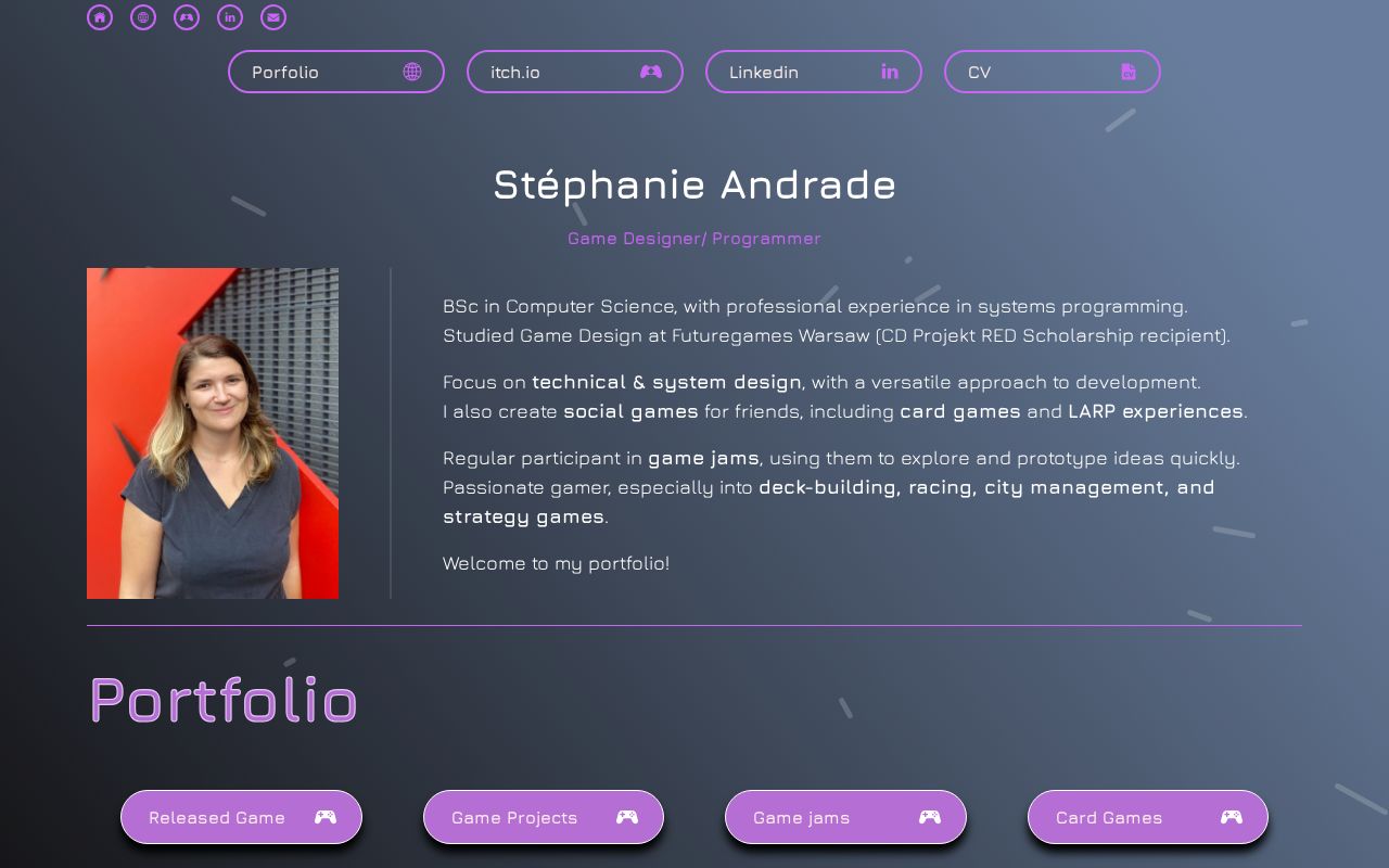 Game Design Portfolio